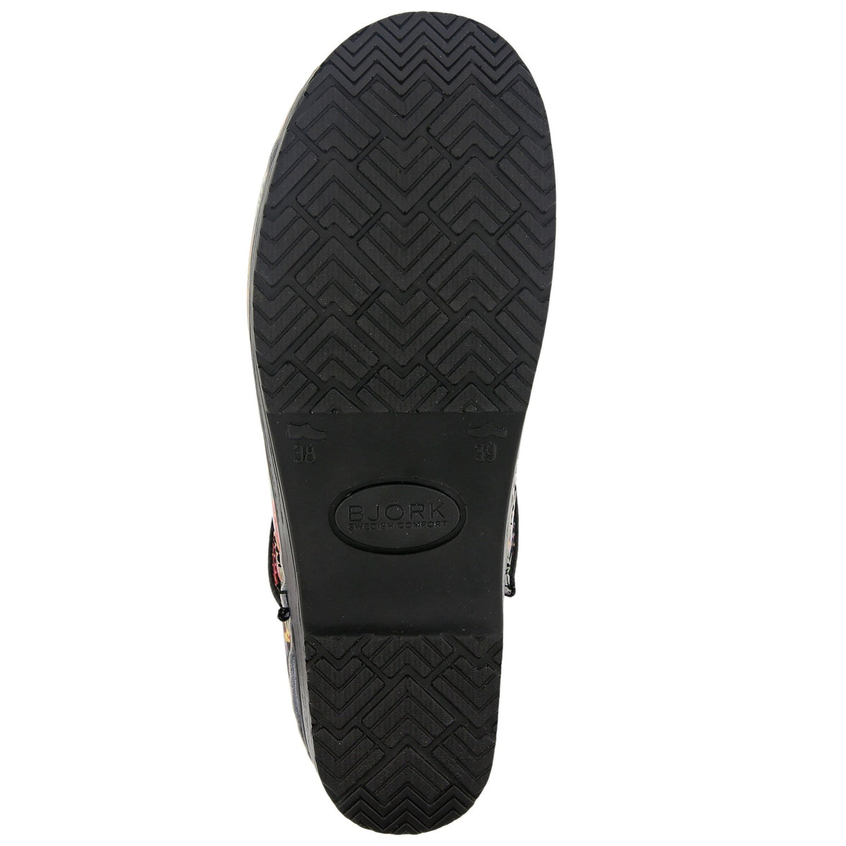 BJORK BJORK PROFESSIONAL Fjaril Butterfly Leather Clogs