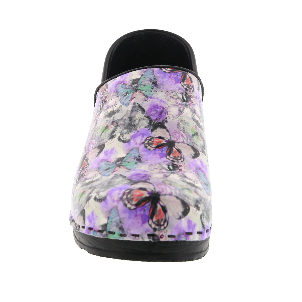 BJORK BJORK PROFESSIONAL Fjaril Butterfly Leather Clogs