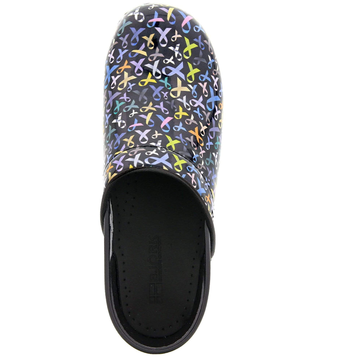 BJORK BJORK PROFESSIONAL HOPE Ribbons Leather Clogs