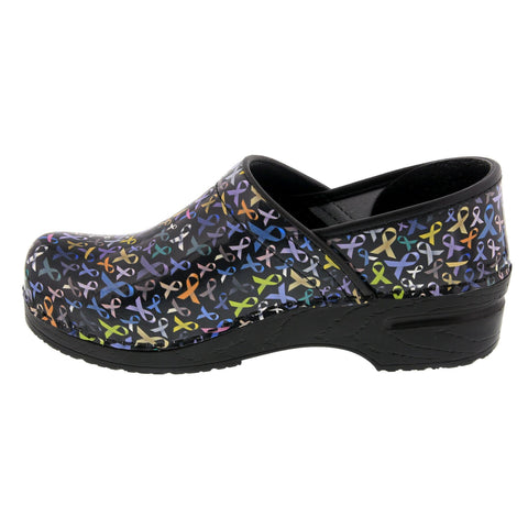 BJORK BJORK PROFESSIONAL HOPE Ribbons Leather Clogs