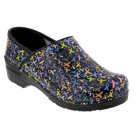 BJORK 757621-90-36 BJORK PROFESSIONAL HOPE Ribbons Leather Clogs Multi / EU-36