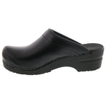 BJORK BJORK STELLA Open Back Cabrio Leather Clogs