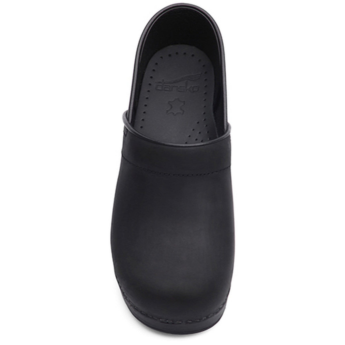 Dansko DANSKO Men's Professional Black Oiled Leather Clogs