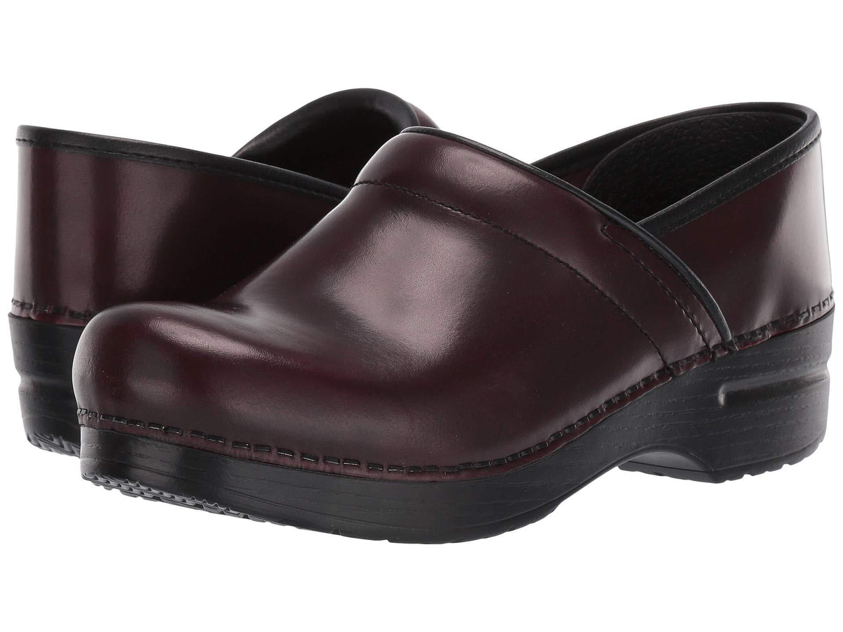 Dansko DANSKO Professional Cordovan Cabrio Leather Clogs
