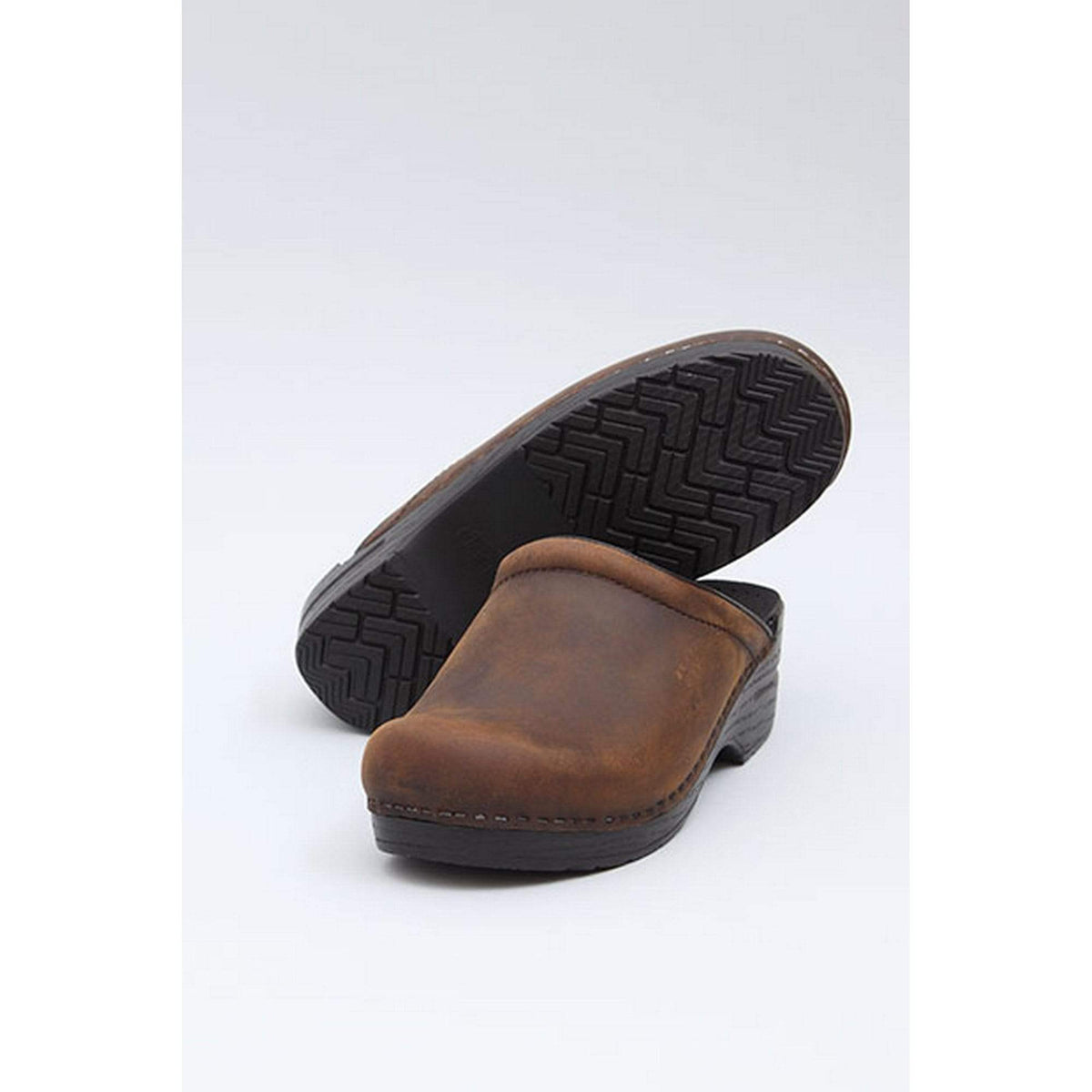 Dansko DANSKO Sonja Oiled Leather Open Back Clogs