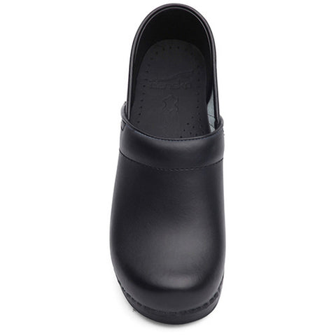 Dansko DANSKO WIDE Professional Black Box Leather Clogs