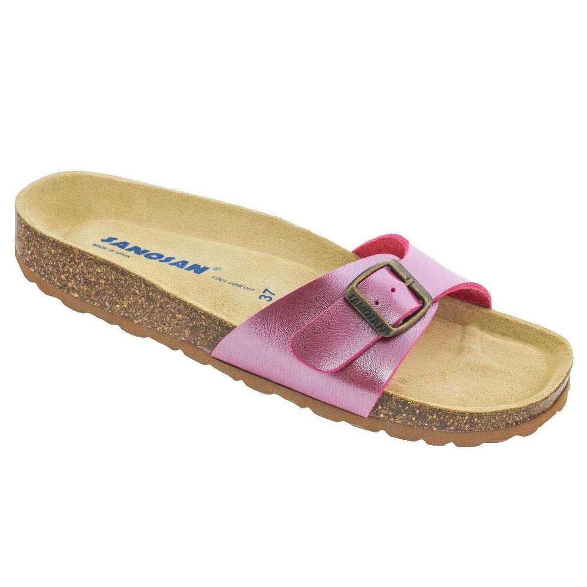 Sanosan 510740-36472-36 Malaga Sanoflor Metallic - Comfort Plus Pink / EU-36